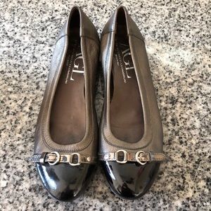 AGL cap toe flats